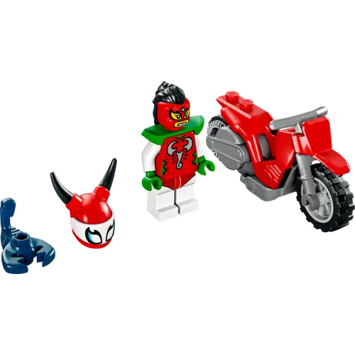 LEGO® City - Vakmerő skorpió kaszkadőr motorkerékpár