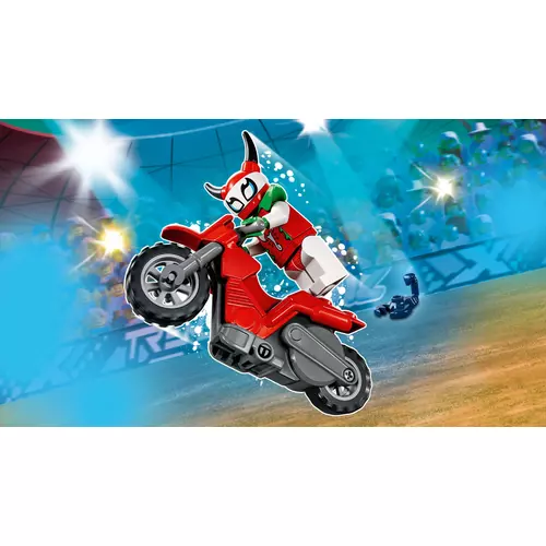 Kép 5/8 - LEGO® City - Vakmerő skorpió kaszkadőr motorkerékpár