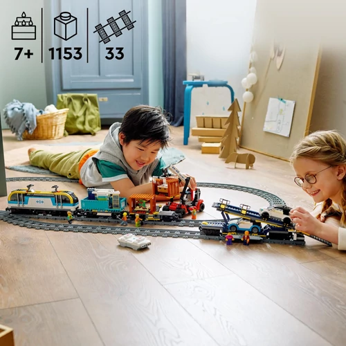 Kép 4/10 - LEGO® City - Tehervonat (60336)