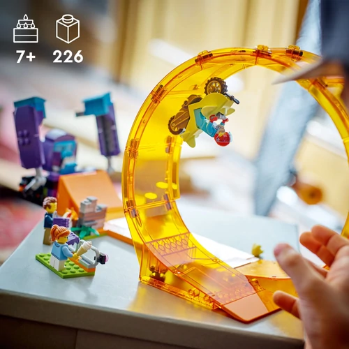 Kép 3/10 - LEGO® City - Csimpánzos zúzós kaszkadőr hurok