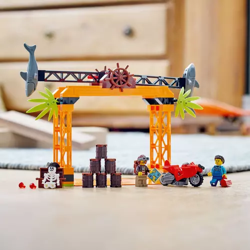 Kép 2/10 - LEGO® City - Cápatámadás kaszkadőr kihívás