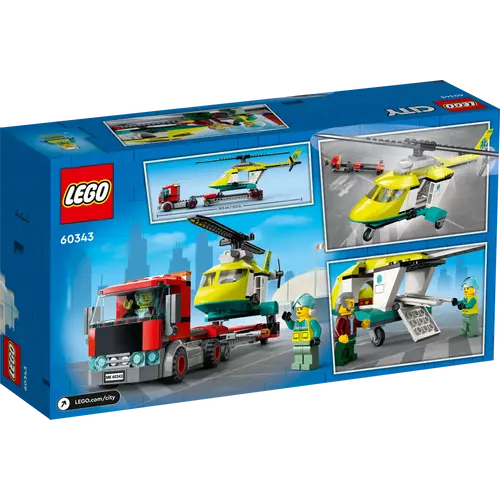 Kép 10/10 - LEGO® City - Mentőhelikopteres szállítás