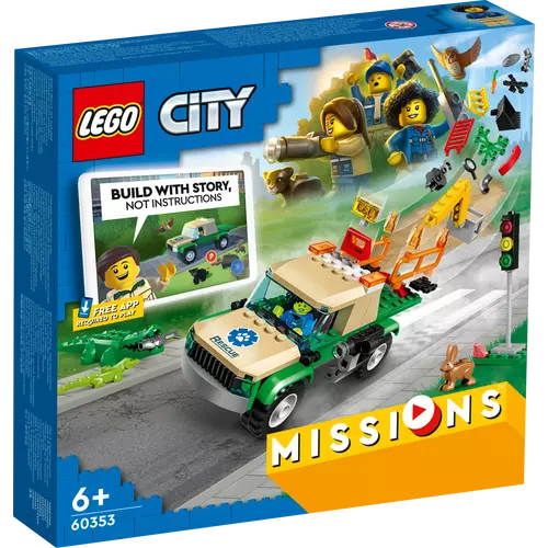 Kép 8/9 - LEGO® City - Vadállat mentő küldetések