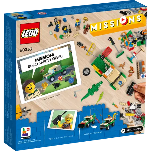 Kép 9/9 - LEGO® City - Vadállat mentő küldetések
