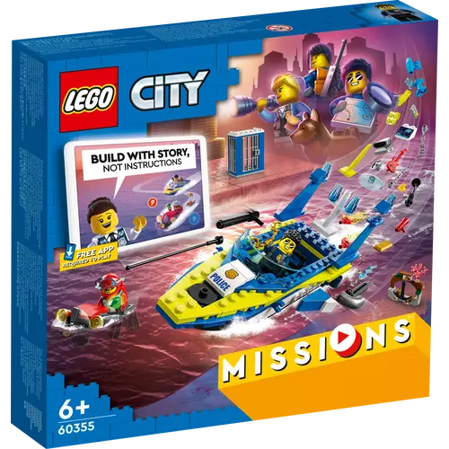 Kép 9/10 - LEGO® City - Vízirendőrség nyomozói küldetés