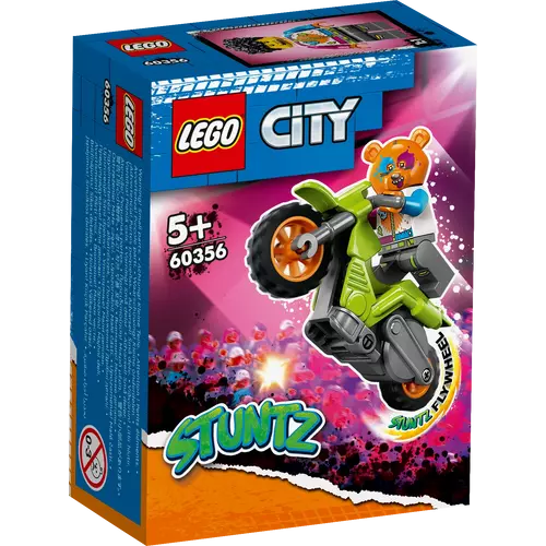 Kép 8/9 - LEGO® City - Medve kaszkadőr motorkerékpár