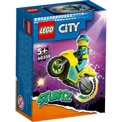Kép 8/9 - LEGO® City - Cyber kaszkadőr motorkerékpár