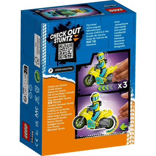 Kép 9/9 - LEGO® City - Cyber kaszkadőr motorkerékpár
