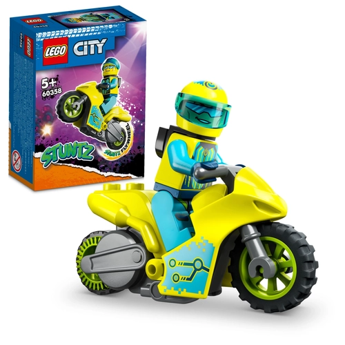 Kép 7/9 - LEGO® City - Cyber kaszkadőr motorkerékpár