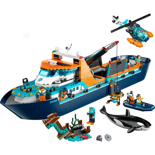 LEGO® City - Sarkkutató hajó