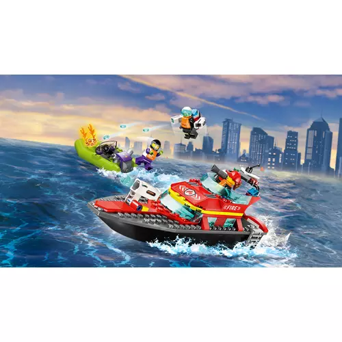 Kép 7/11 - LEGO® City - Tűzoltóhajó