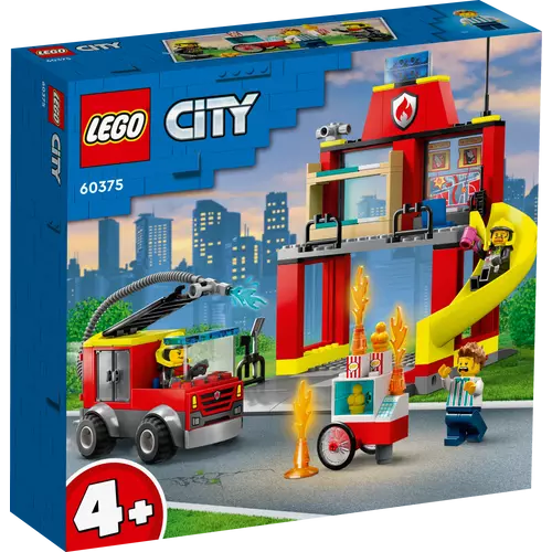 Kép 10/11 - LEGO® City - Tűzoltóállomás és tűzoltóautó
