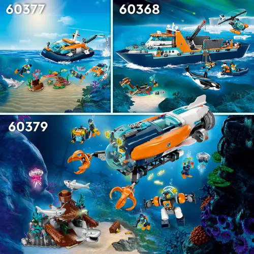 Kép 3/11 - LEGO® City - Felfedező búvárhajó