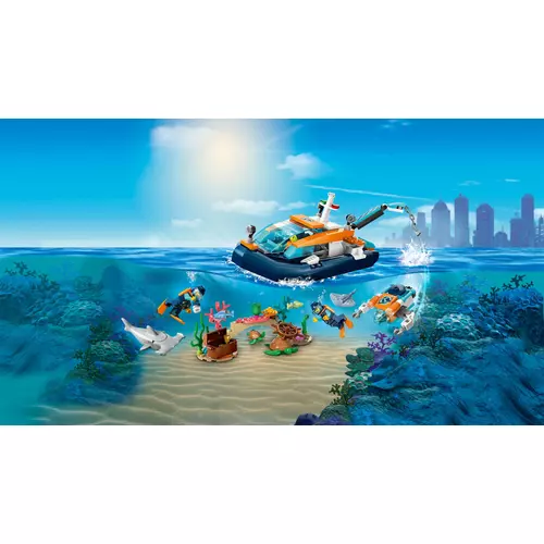 Kép 7/11 - LEGO® City - Felfedező búvárhajó