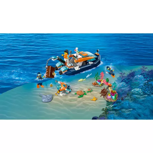 Kép 8/11 - LEGO® City - Felfedező búvárhajó
