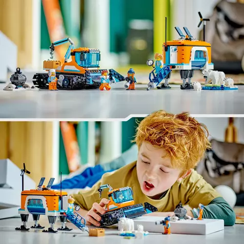 Kép 4/11 - LEGO® City - Sarkkutató jármű és mozgó labor
