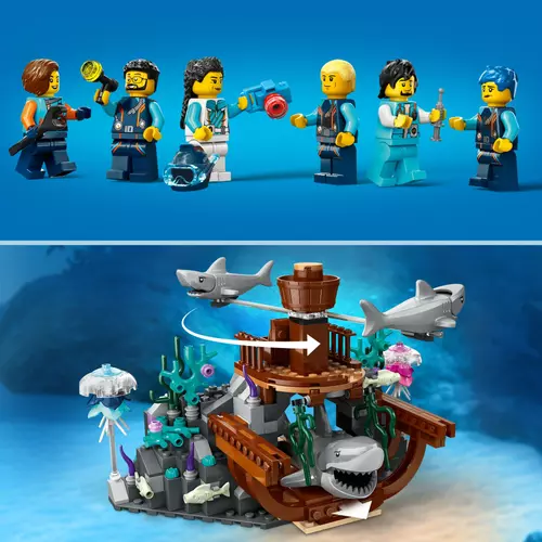 Kép 3/11 - LEGO® City - Mélytengeri kutató tengeralattjáró