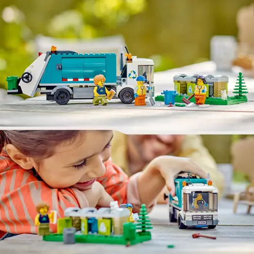 Kép 4/11 - LEGO® City - Szelektív kukásautó