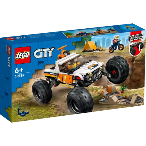 Kép 10/11 - LEGO® City - 4x4 es terepjáró kalandok