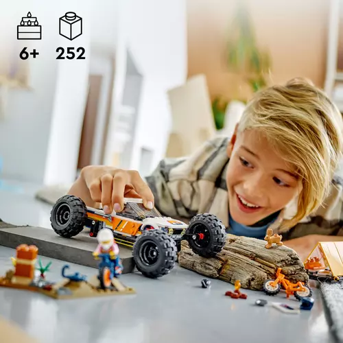Kép 2/11 - LEGO® City - 4x4 es terepjáró kalandok