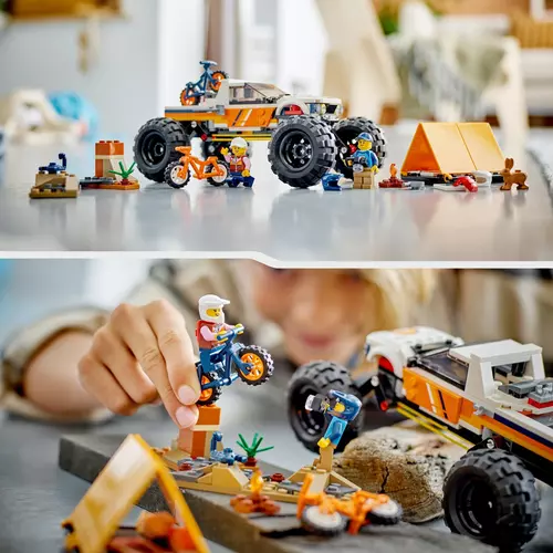 Kép 4/11 - LEGO® City - 4x4 es terepjáró kalandok