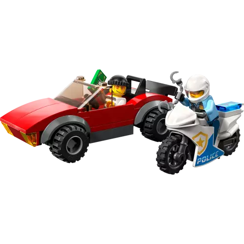 LEGO® City - Rendőrségi motoros autós üldözés