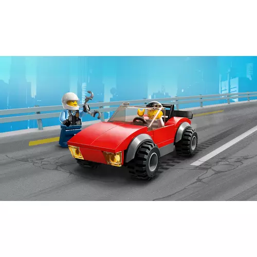 Kép 6/9 - LEGO® City - Rendőrségi motoros autós üldözés