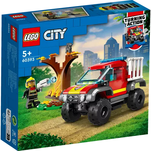 Kép 8/9 - LEGO® City - 4x4 Tűzoltóautós mentés