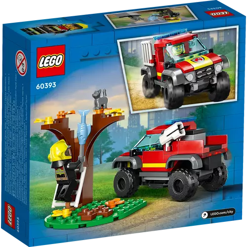 Kép 9/9 - LEGO® City - 4x4 Tűzoltóautós mentés