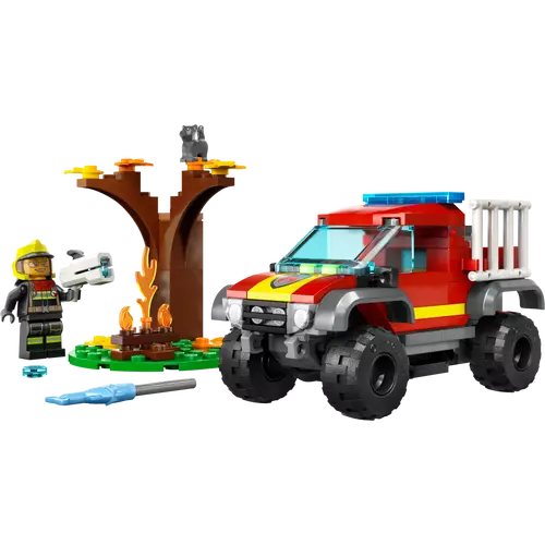 LEGO® City - 4x4 Tűzoltóautós mentés