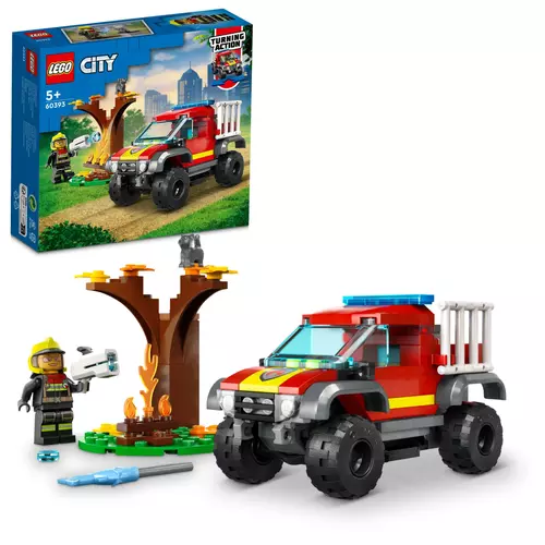 Kép 7/9 - LEGO® City - 4x4 Tűzoltóautós mentés