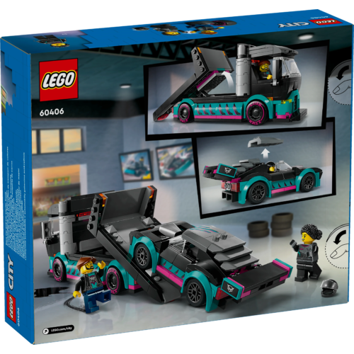 Kép 10/10 - LEGO® City -Versenyautó és autószállító teherautó