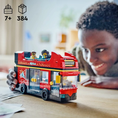 Kép 4/8 - LEGO® City - Piros emeletes turistabusz