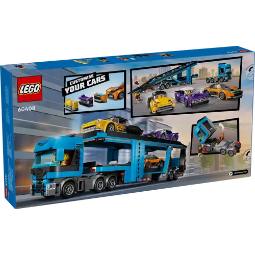 Kép 3/9 - LEGO® City - Autószállító kamion sportautókkal