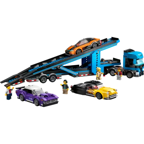 LEGO® City - Autószállító kamion sportautókkal