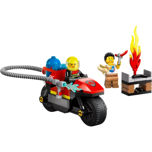 LEGO® City -Tűzoltó motorkerékpár