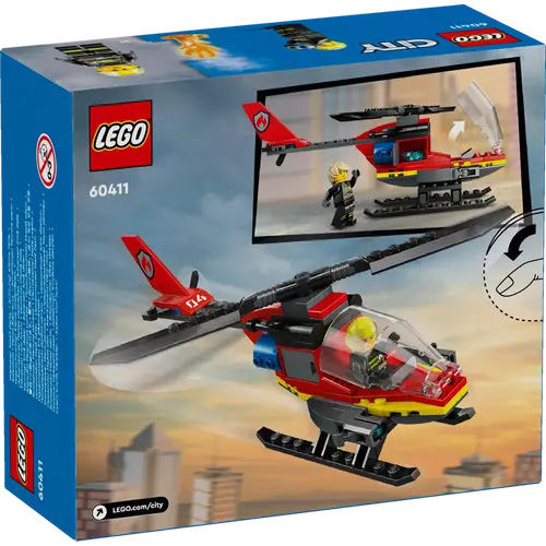 Kép 8/8 - LEGO® City -Tűzoltó mentőhelikopter