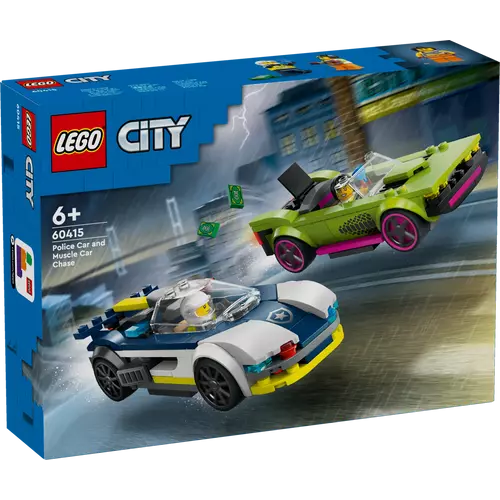 Kép 9/10 - LEGO® City -Rendőrautó és sportkocsi hajsza