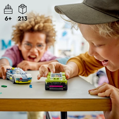 Kép 2/10 - LEGO® City -Rendőrautó és sportkocsi hajsza