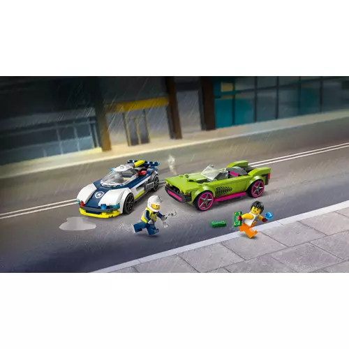 Kép 8/10 - LEGO® City -Rendőrautó és sportkocsi hajsza