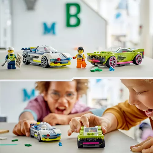 Kép 4/10 - LEGO® City -Rendőrautó és sportkocsi hajsza