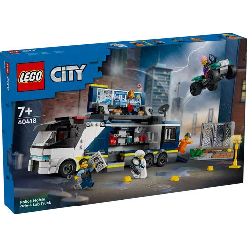 Kép 9/10 - LEGO® City -Rendőrségi mozgó bűnügyi labor