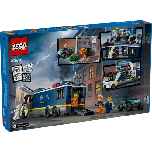 Kép 10/10 - LEGO® City -Rendőrségi mozgó bűnügyi labor