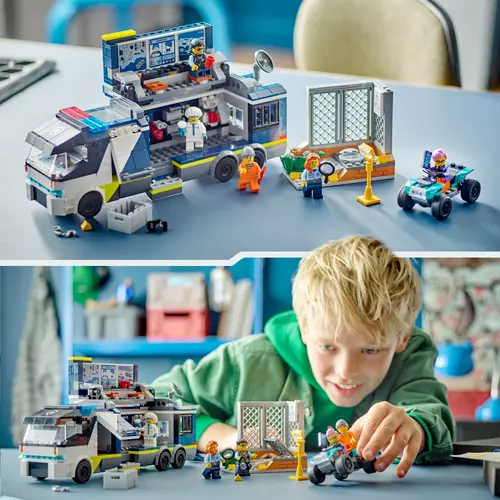 Kép 4/10 - LEGO® City -Rendőrségi mozgó bűnügyi labor