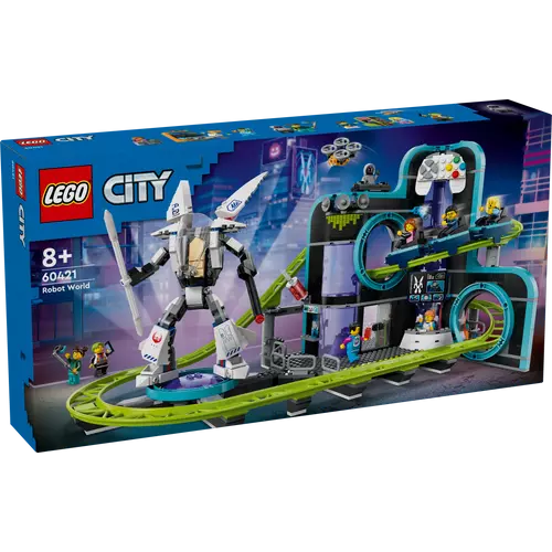 Kép 2/9 - LEGO® City - Robotvilág hullámvasút