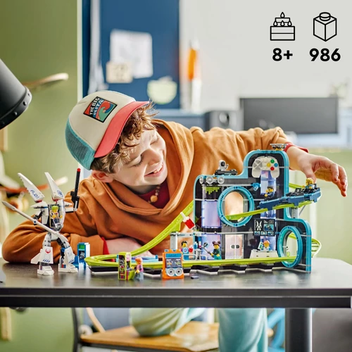 Kép 4/9 - LEGO® City - Robotvilág hullámvasút