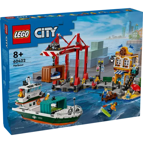Kép 2/9 - LEGO® City - Tengerparti kikötő teherszállító hajóval