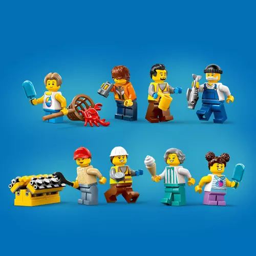Kép 5/9 - LEGO® City - Tengerparti kikötő teherszállító hajóval