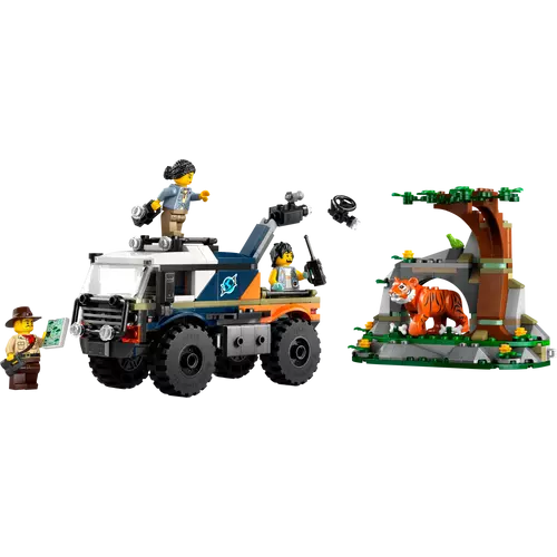 LEGO® City - Dzsungelkutató terepjáró