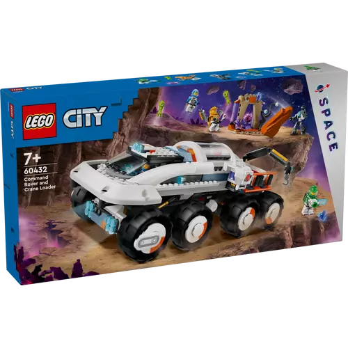 Kép 2/9 - LEGO® City - Parancsnoki jármű és rakodódaru